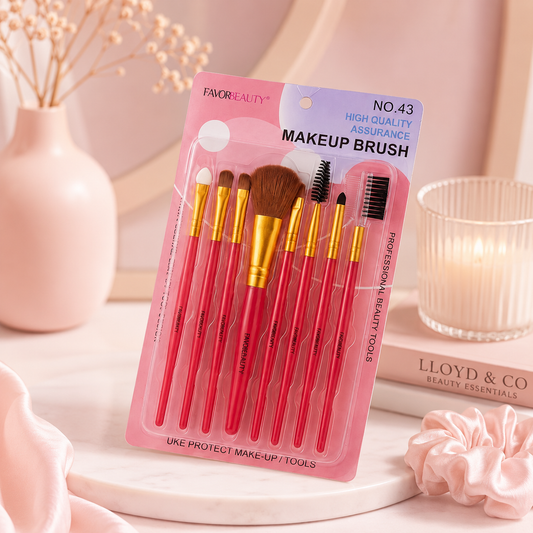 LuxeBlend™ 8-Piece Makeup Brush Set