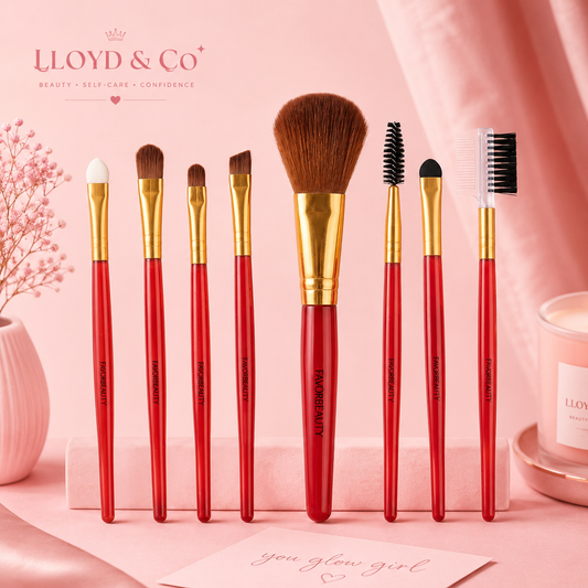 LuxeBlend™ 8-Piece Makeup Brush Set